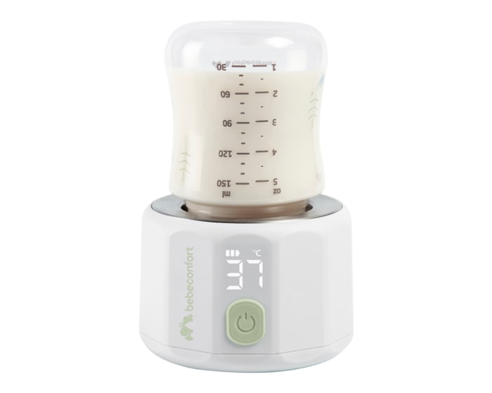 3103208000_2025_bebeconfort_bottlefeedacc_pocketdigitalbottlewarmer_green_withbottle