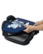 8103074020_2025_Bebeconfort_Disney_carseat_childbeltedbooster_MangaiSafe_Blue_AuthenticStitch__3qrt1